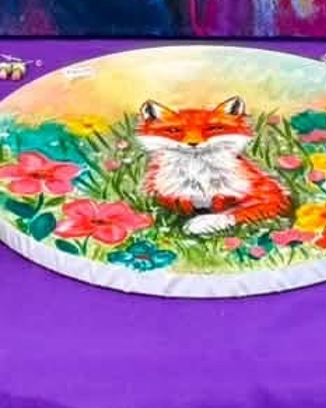 Fox in the Flowers